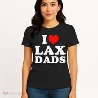 I Love Lax Dads Women's T-Shirt thumb 4