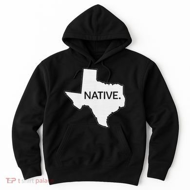 I Love Lone Star State Texas Native Hoodie