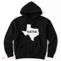 I Love Lone Star State Texas Native Hoodie thumb 0