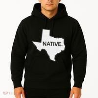 I Love Lone Star State Texas Native Hoodie thumb 2