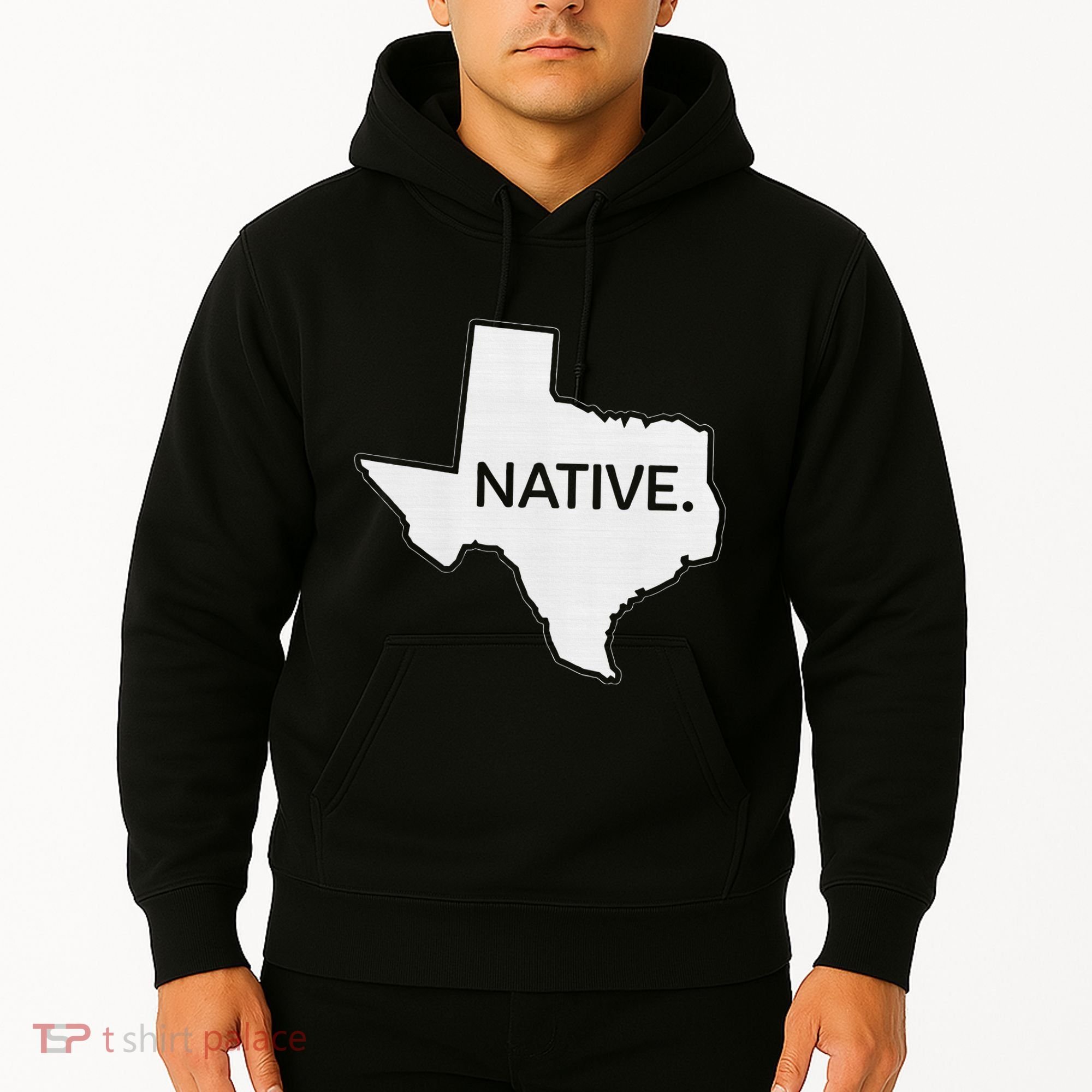 I Love Lone Star State Texas Native Hoodie