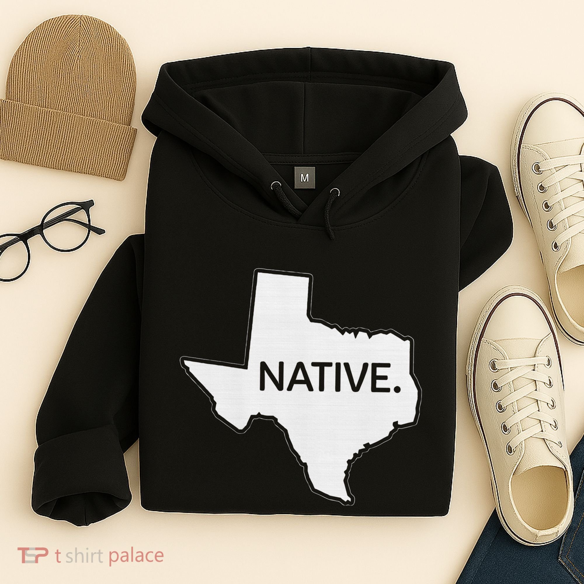 I Love Lone Star State Texas Native Hoodie