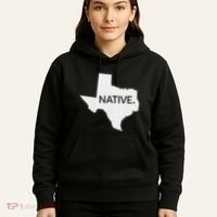 I Love Lone Star State Texas Native Hoodie thumb 5