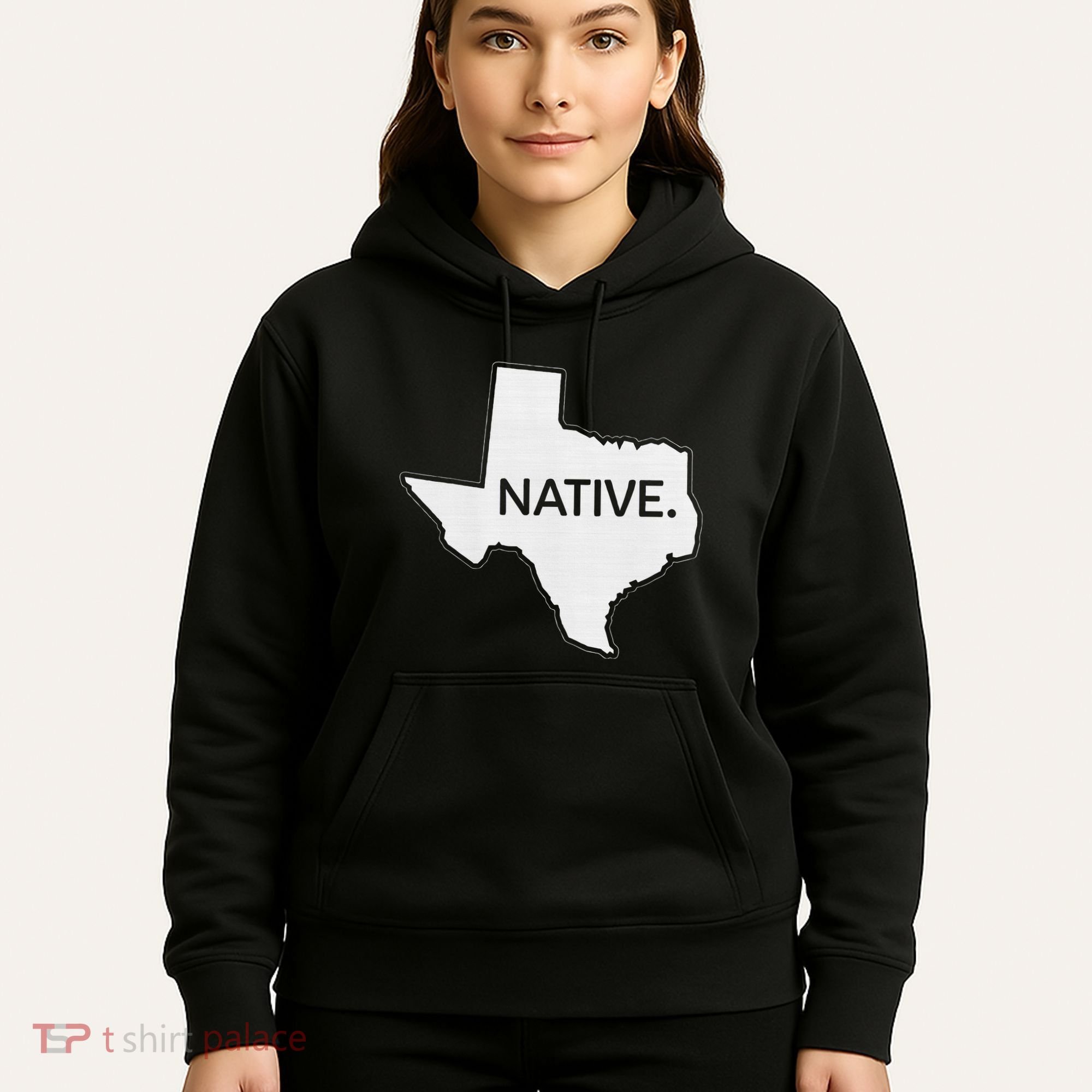 I Love Lone Star State Texas Native Hoodie