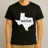 I Love Lone Star State Texas Native T-Shirt thumb 3