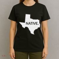 I Love Lone Star State Texas Native T-Shirt thumb 4