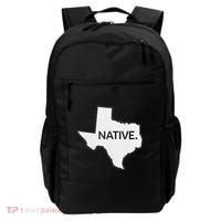I Love Lone Star State Texas Native Backpack thumb 0