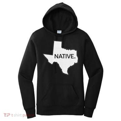 I Love Lone Star State Texas Native Women's Hoodie