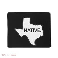I Love Lone Star State Texas Native Mousepad thumb 0