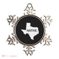 I Love Lone Star State Texas Native Ornament thumb 0