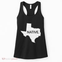 I Love Lone Star State Texas Native Women's Tank Top thumb 0