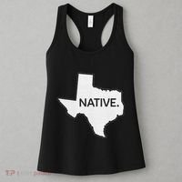 I Love Lone Star State Texas Native Women's Tank Top thumb 3