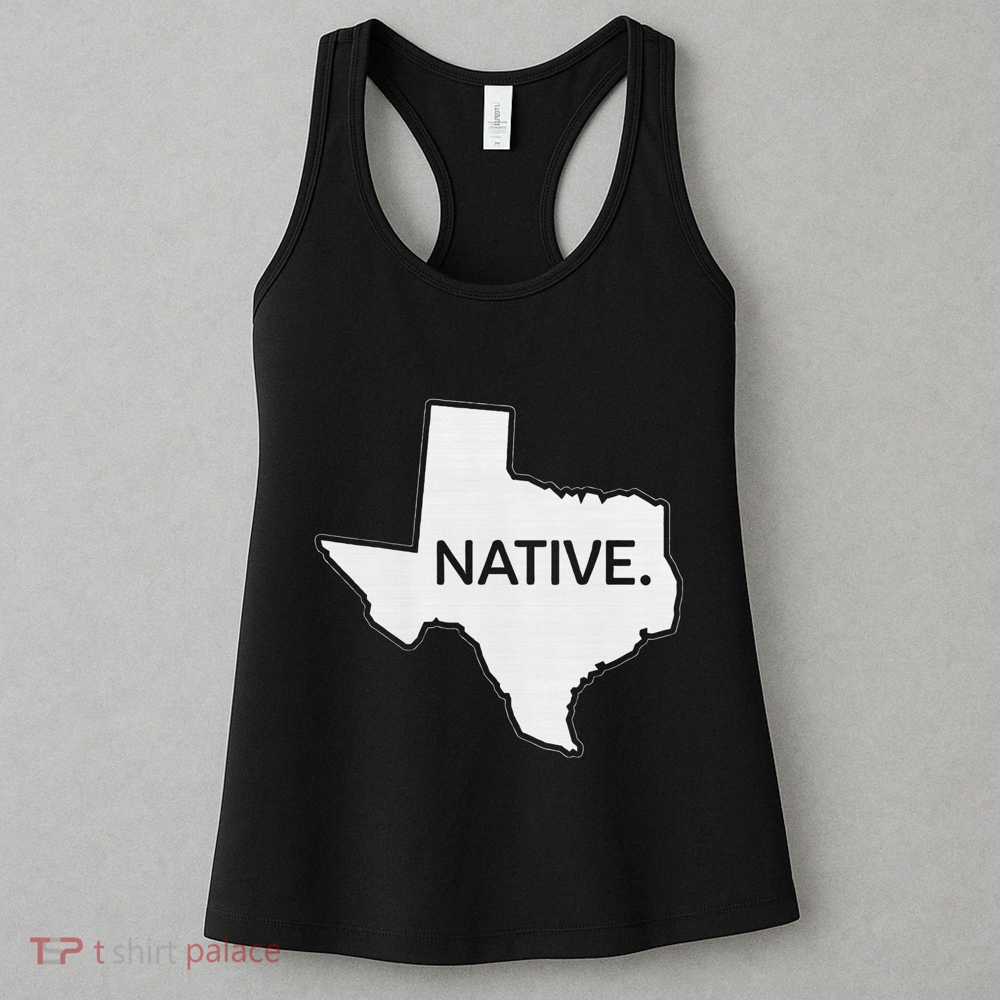 I Love Lone Star State Texas Native Women's Tank Top