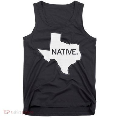 I Love Lone Star State Texas Native Tank Top