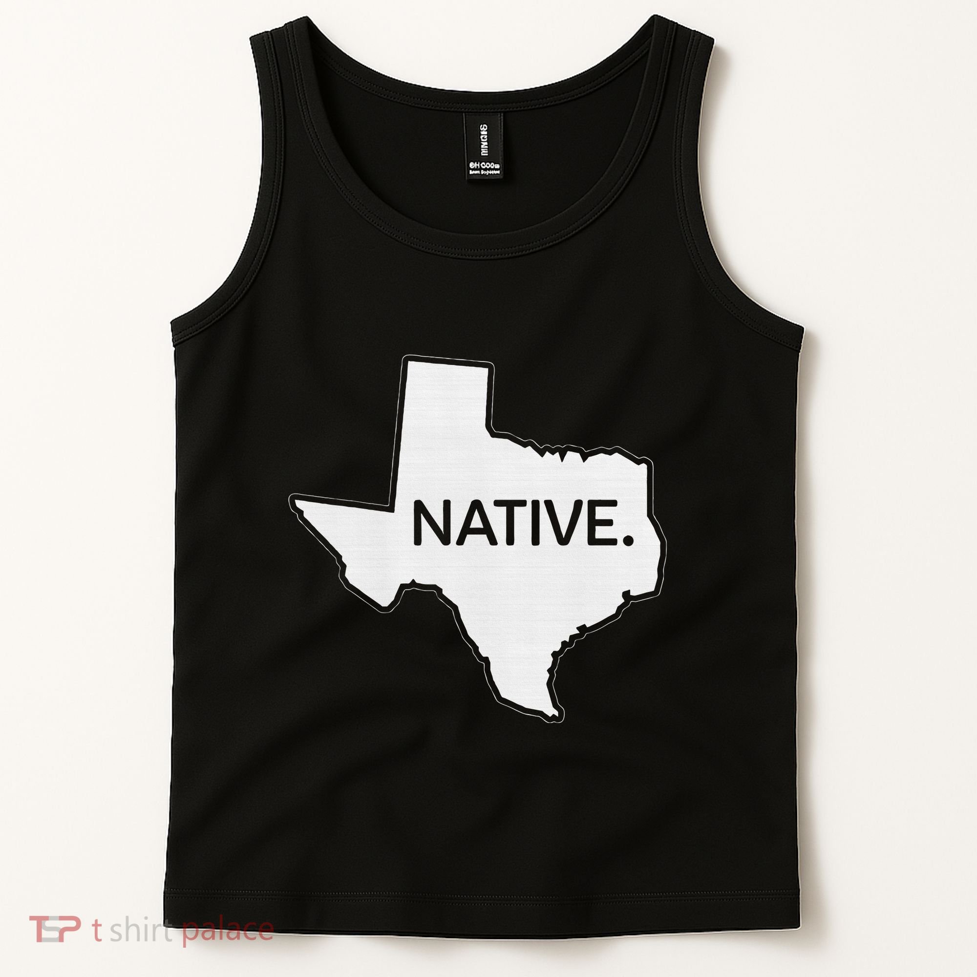 I Love Lone Star State Texas Native Tank Top