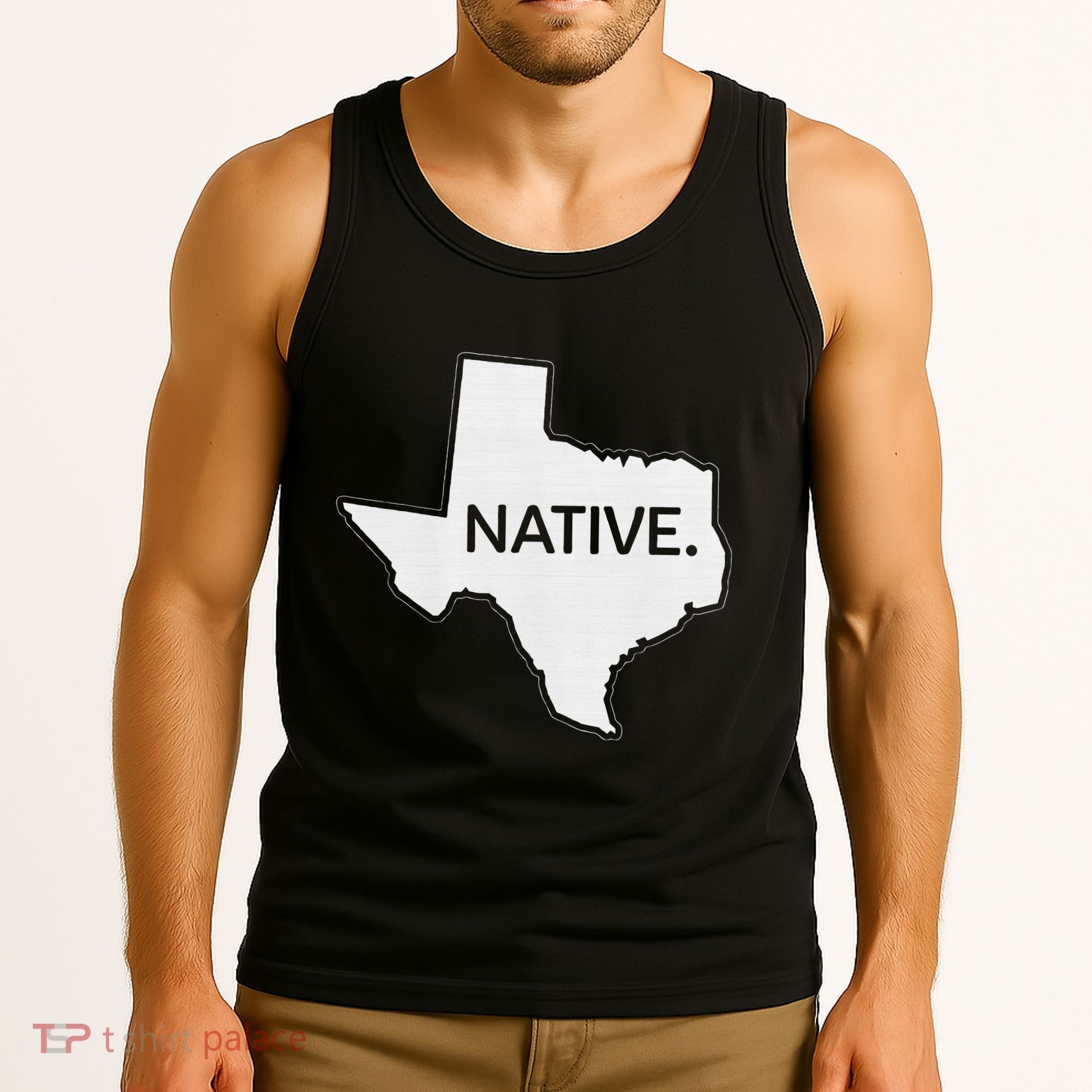 I Love Lone Star State Texas Native Tank Top