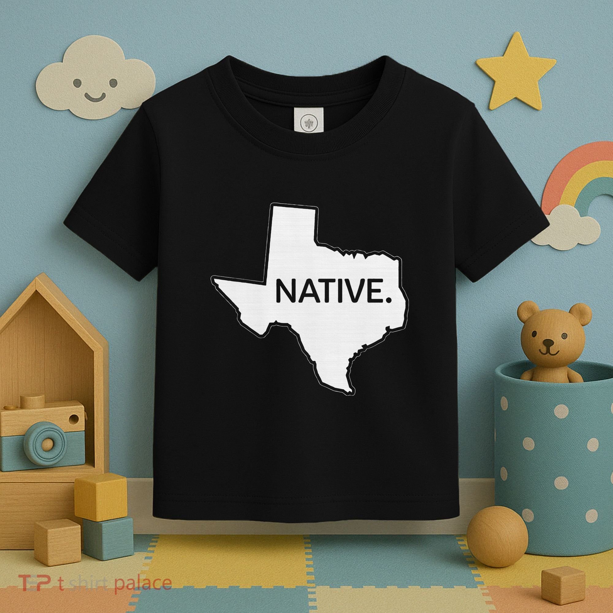 I Love Lone Star State Texas Native Toddler T-Shirt