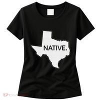 I Love Lone Star State Texas Native Women's T-Shirt thumb 0