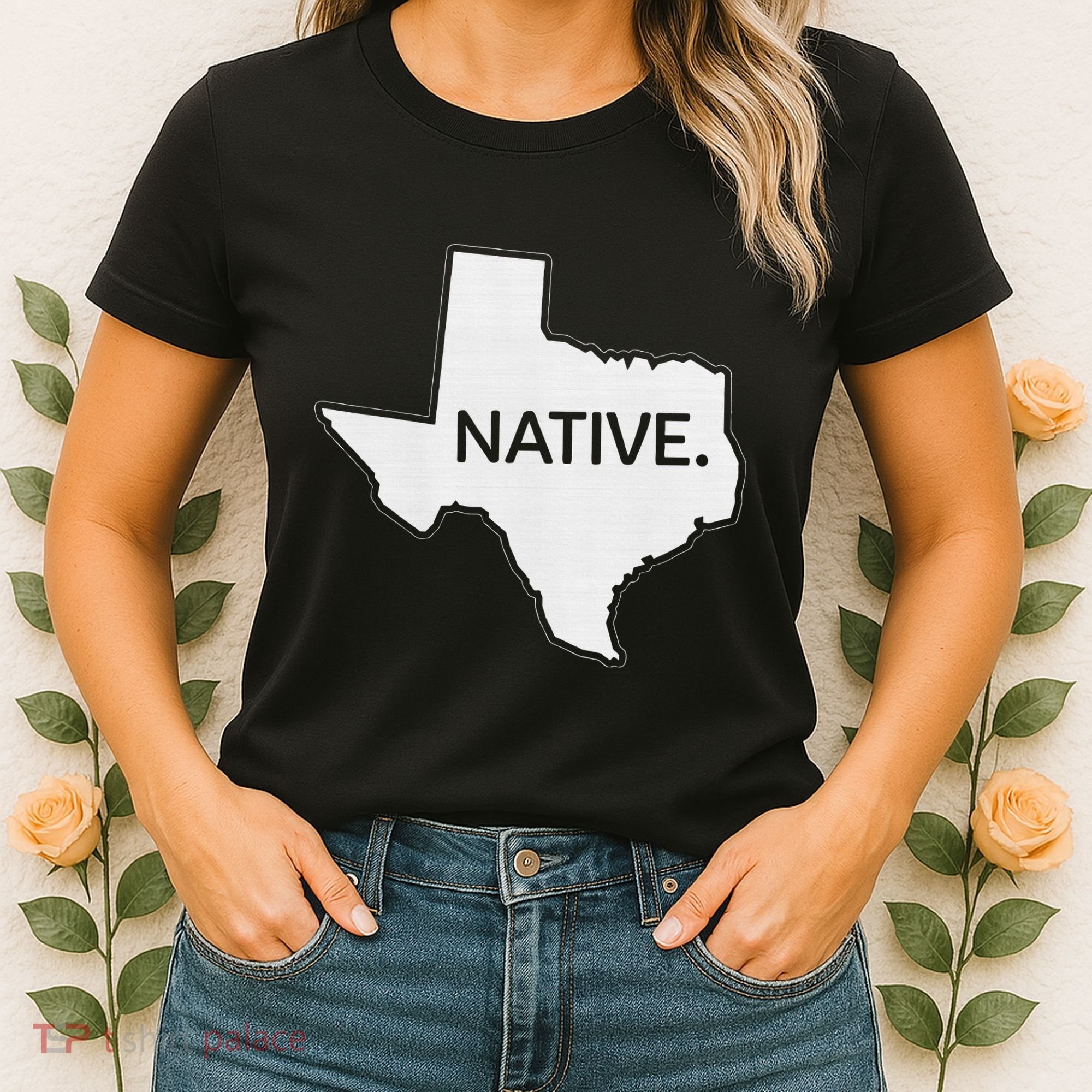I Love Lone Star State Texas Native Women's T-Shirt