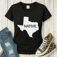 I Love Lone Star State Texas Native Women's T-Shirt thumb 3