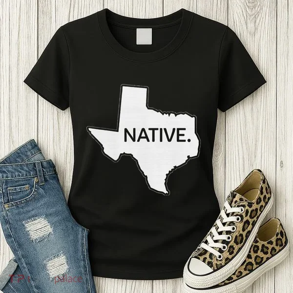 I Love Lone Star State Texas Native Women's T-Shirt