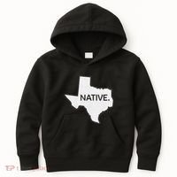 I Love Lone Star State Texas Native Kids Hoodie thumb 0