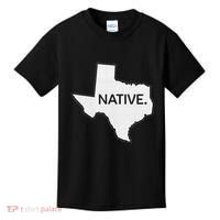 I Love Lone Star State Texas Native Kids T-Shirt thumb 0