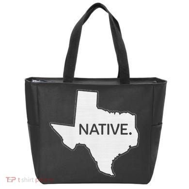 I Love Lone Star State Texas Native Tote Bag