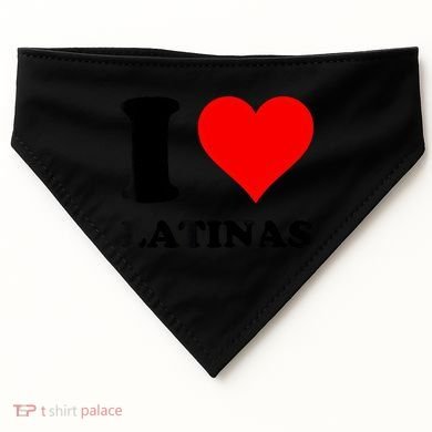 I Love Latinas USA-Made Doggie Bandana