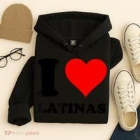 I Love Latinas Hoodie thumb 4