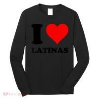 I Love Latinas Long Sleeve Shirt thumb 0