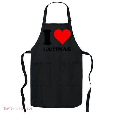 I Love Latinas Apron