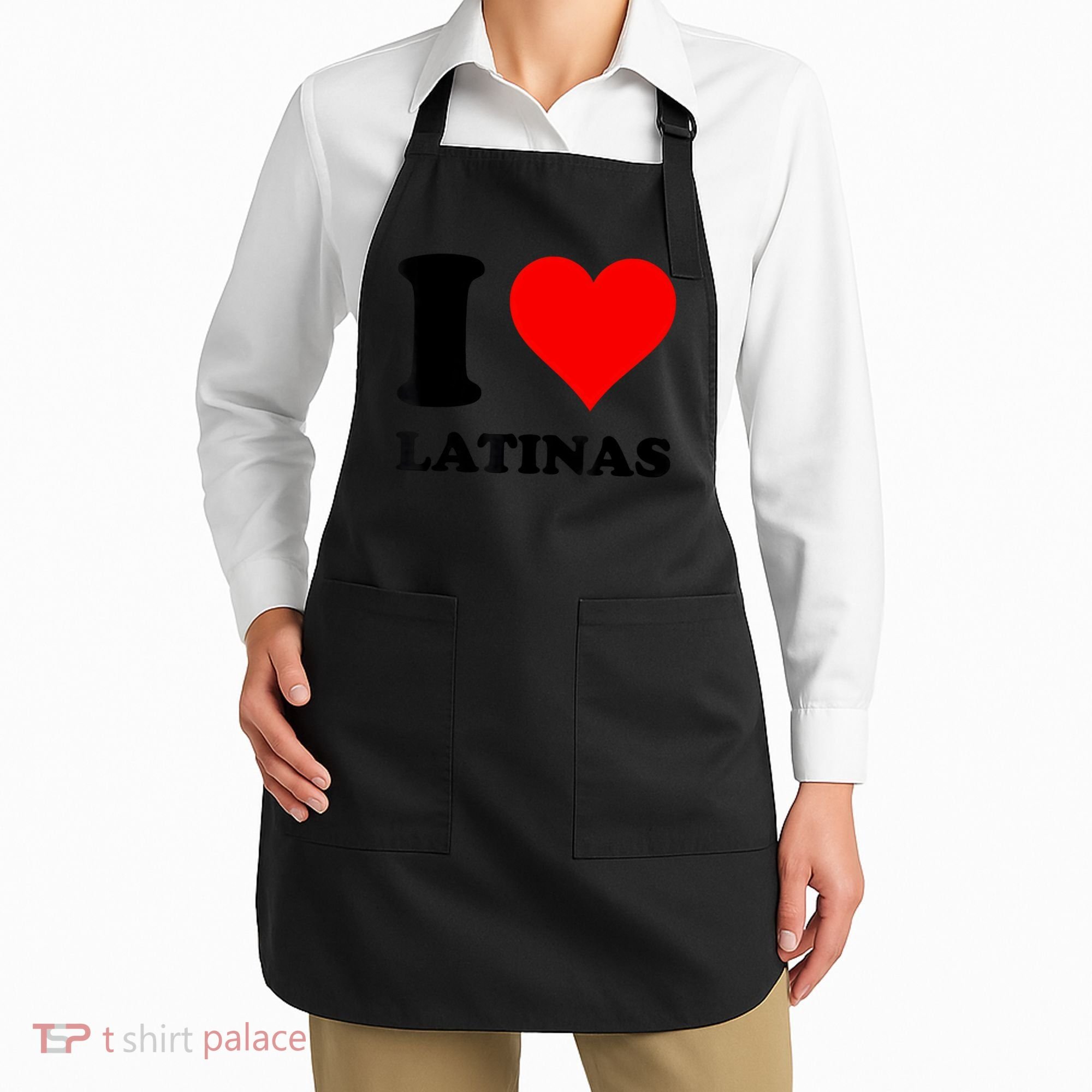 I Love Latinas Apron