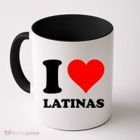I Love Latinas Coffee Mug thumb 0