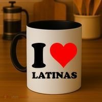 I Love Latinas Coffee Mug thumb 4