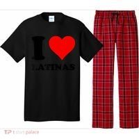 I Love Latinas Pajama Set thumb 0