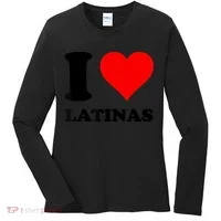 I Love Latinas Women's Long Sleeve Shirt thumb 0