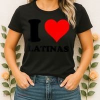 I Love Latinas Women's T-Shirt thumb 2