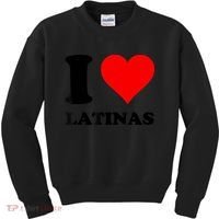 I Love Latinas Kids Sweatshirt thumb 0