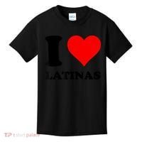 I Love Latinas Kids T-Shirt thumb 0