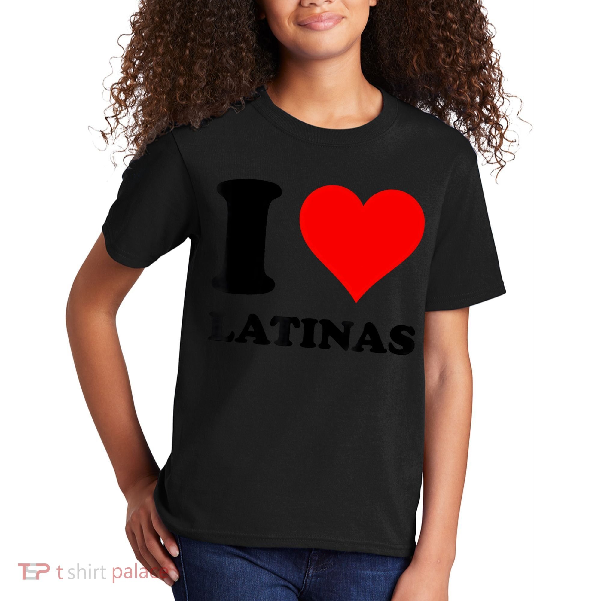 I Love Latinas Kids T-Shirt