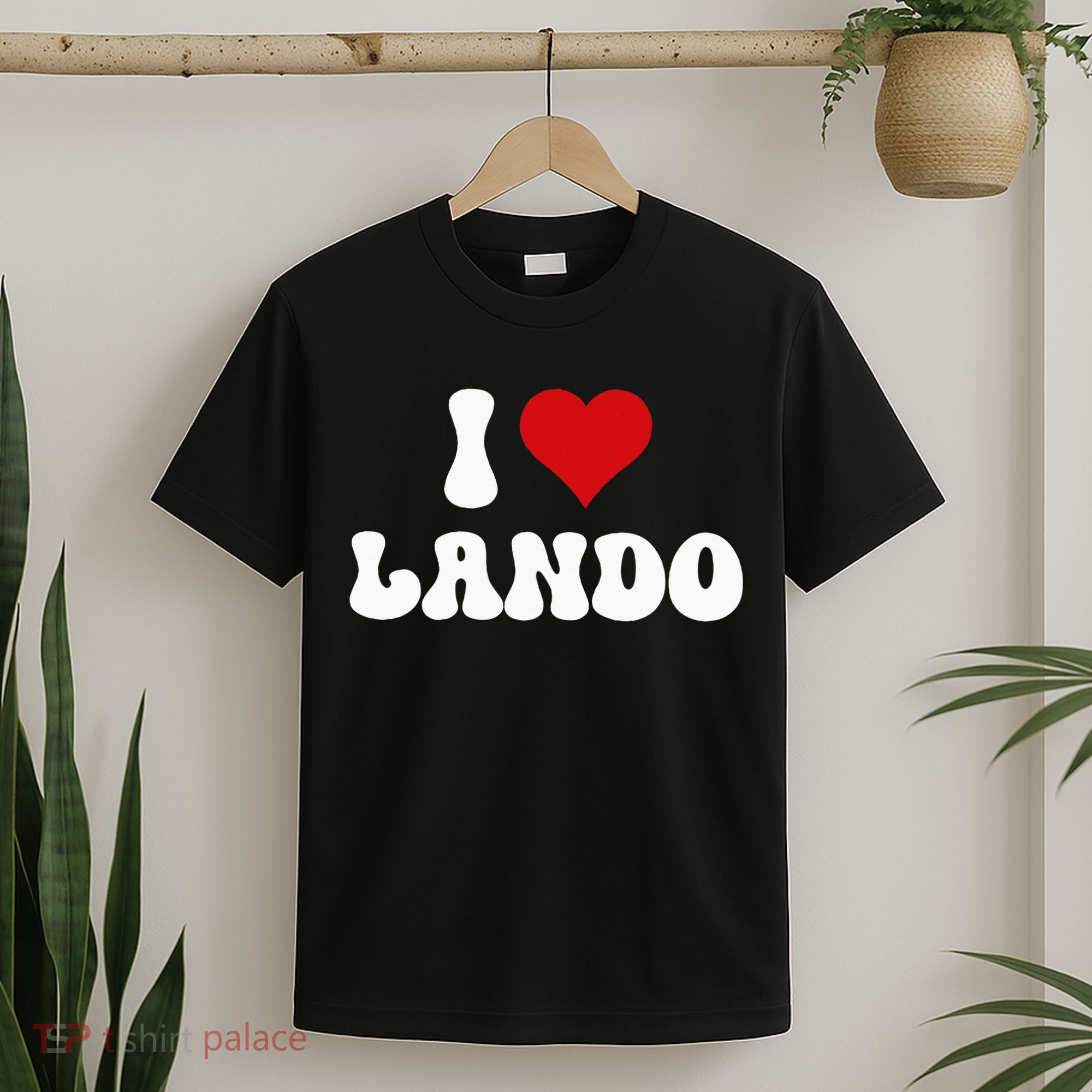 I Love Lando I Heart Lando Valentine's Day T-Shirt