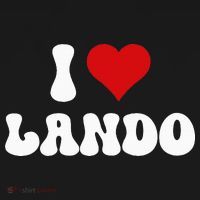 I Love Lando I Heart Lando Valentine's Day T-Shirt thumb 7