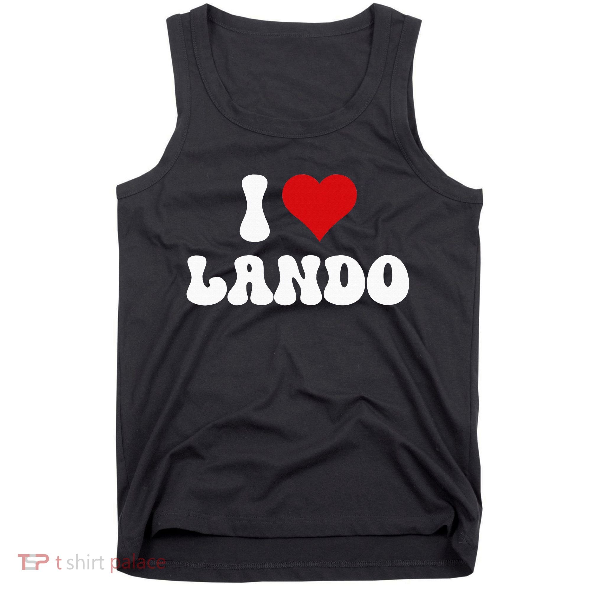 I Love Lando I Heart Lando Valentine's Day Tank Top