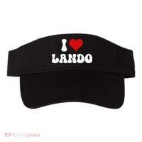I Love Lando I Heart Lando Valentine's Day Visor thumb 0