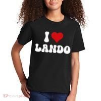 I Love Lando I Heart Lando Valentine's Day Kids T-Shirt thumb 2