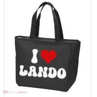 I Love Lando I Heart Lando Valentine's Day Tote Bag thumb 3