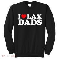 I Love Lax Dads I Heart Lax Dads Sweatshirt thumb 0