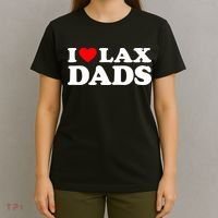 I Love Lax Dads I Heart Lax Dads T-Shirt thumb 4