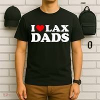 I Love Lax Dads I Heart Lax Dads T-Shirt thumb 6